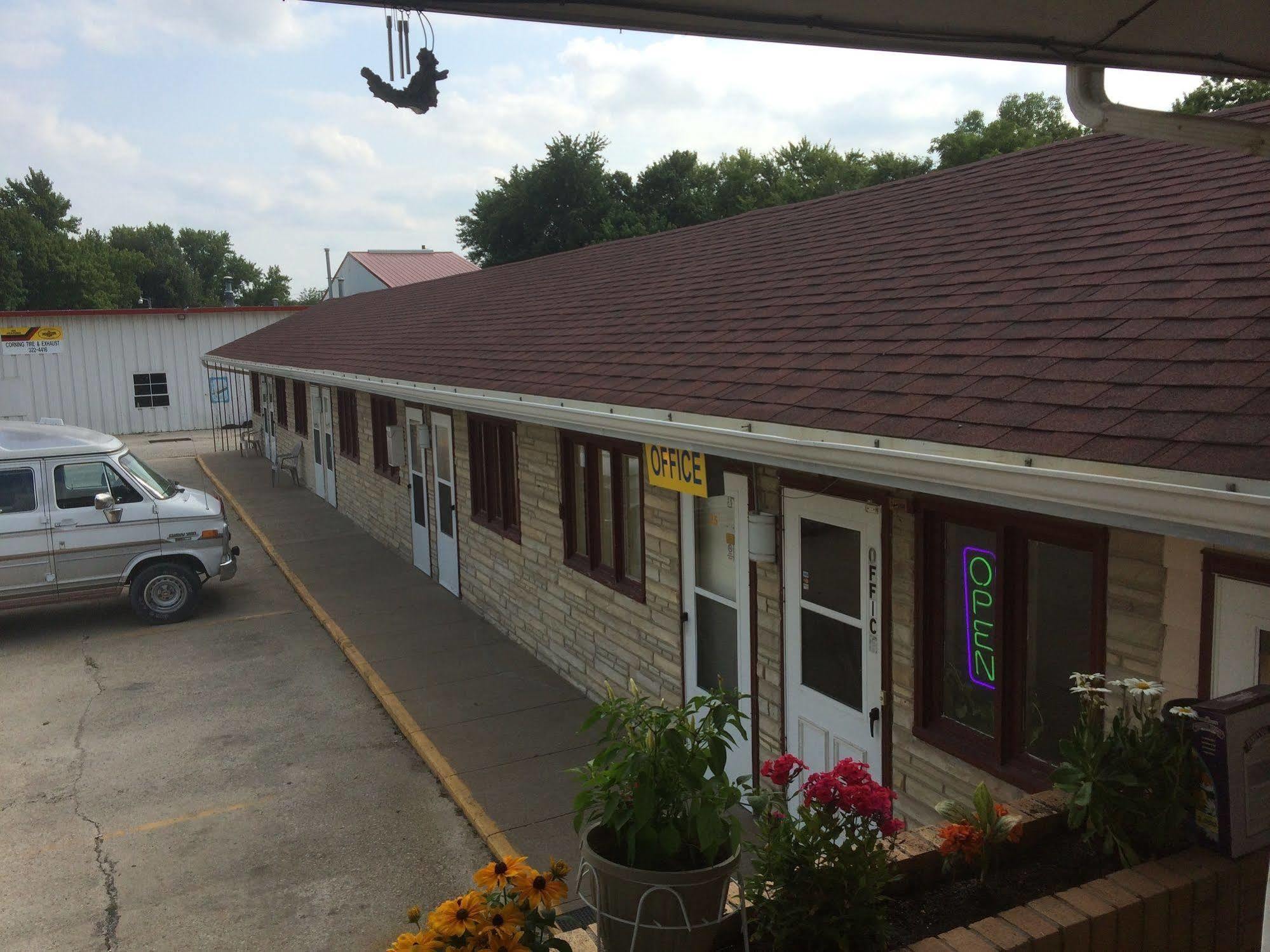 La Conne Motel Corning Exteriör bild